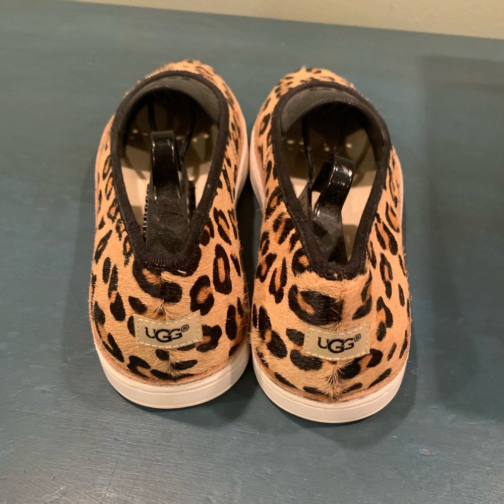 Ugg leopard print slip ons